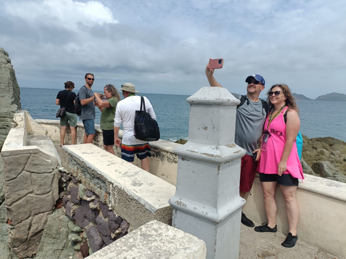 Turistas en Mazatlán