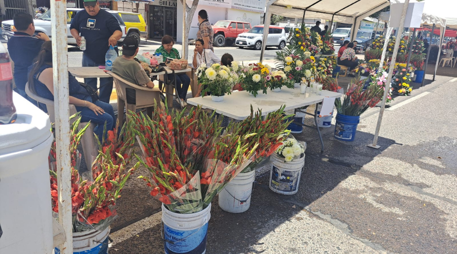 Venta local de flores
