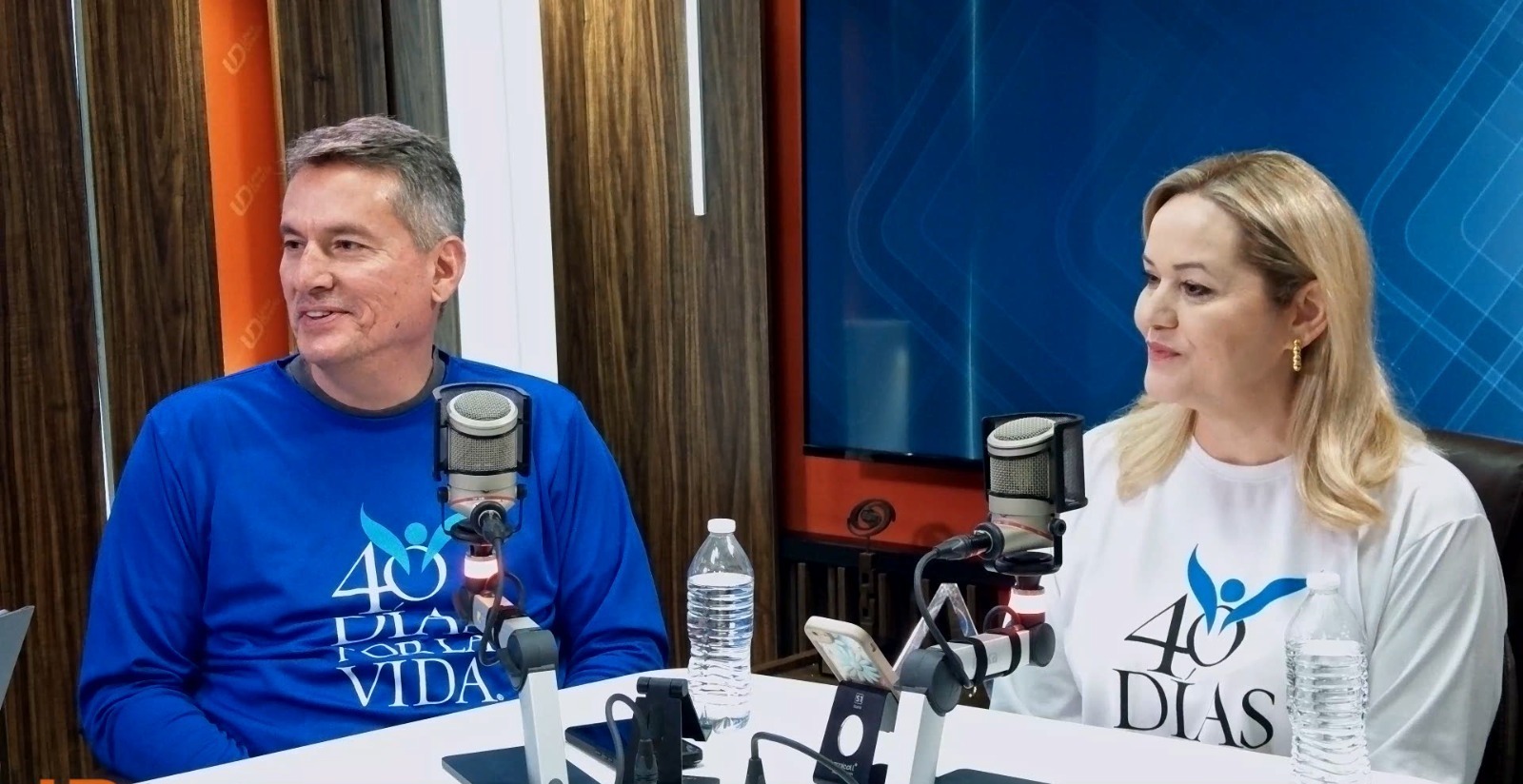 Vía Familia durante entrevista en noticiero de Línea Directa