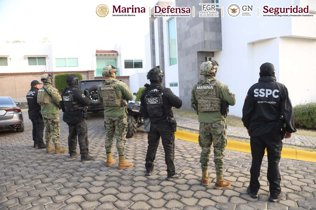 Elementos del Gabinete de Seguridad