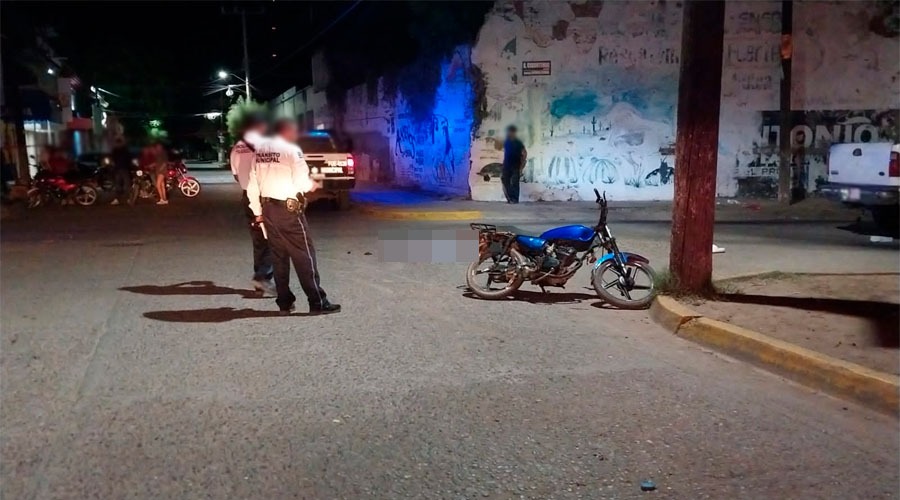 Adolescente pierde la vida al sufrir un accidente en motocicleta en Mochicahui