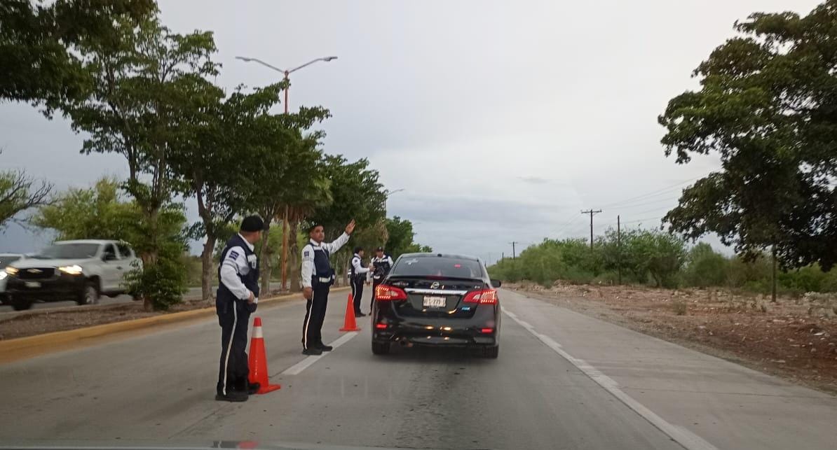 Detienen a 32 personas por conducir en mal estado