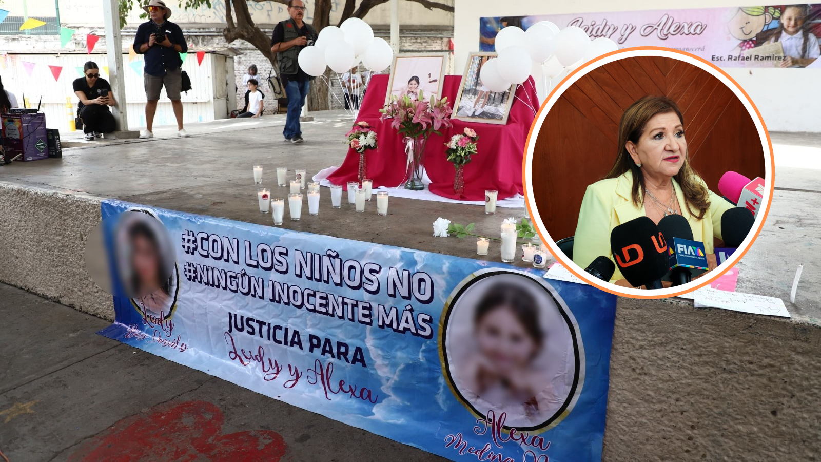 Tere Guerra exige justicia para Alexa y Leidy
