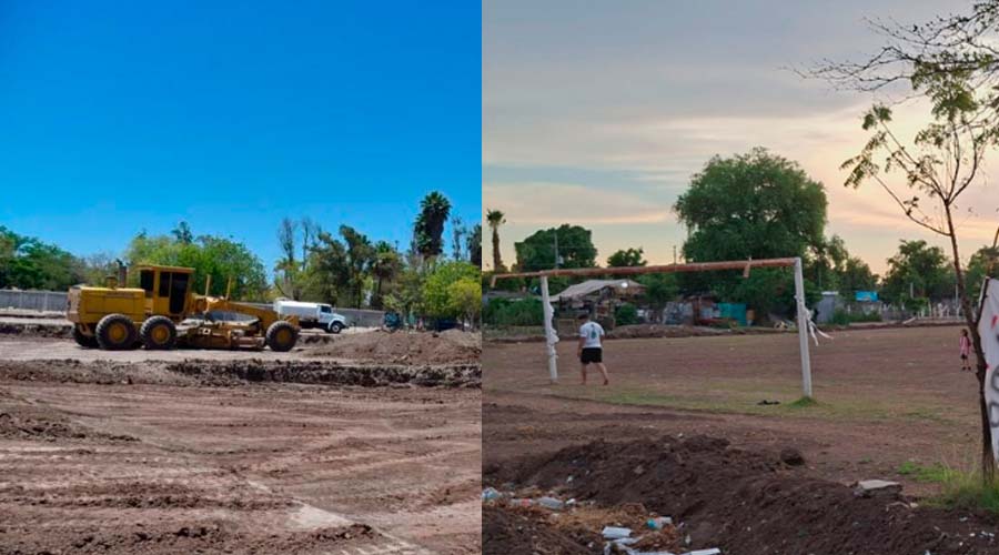 Predio de Ampliación Praderas que anteriormente era utilizado como un parque por vecinos mochitenses