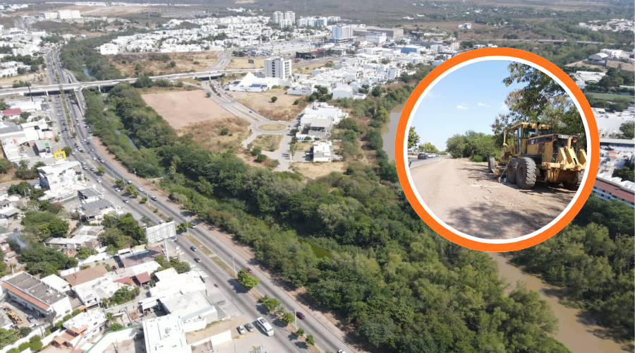 Ampliación del andador peatonal del Malecón Nuevo en Culiacán