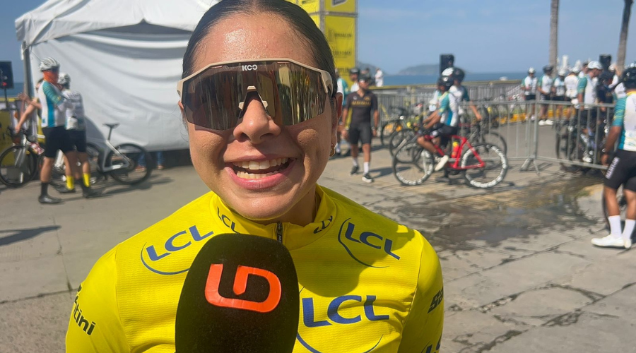 Andrea Martínez en el L’ Etape Mazatlán 2025