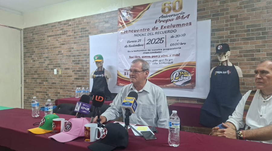 Reencuentro de exalumnos de la prepa IMA en Los Mochis