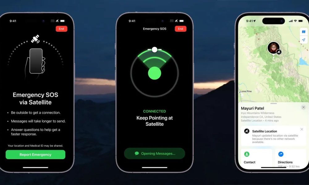 Apple estrena SOS satelital en México