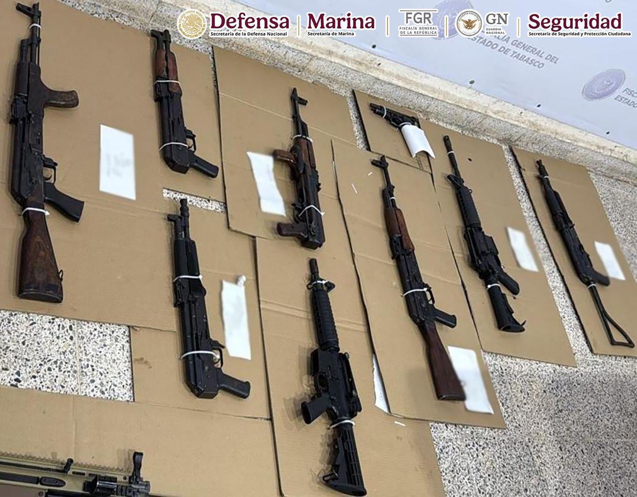 Armas decomisadas