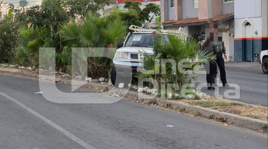 Personal militar delimita el sitio del ataque a balazos