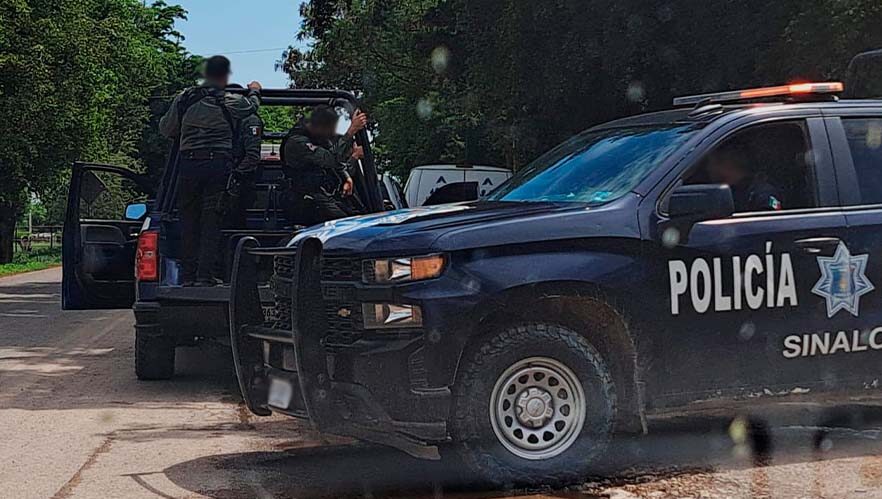 Elementos de la Policía Estatal en Sinaloa