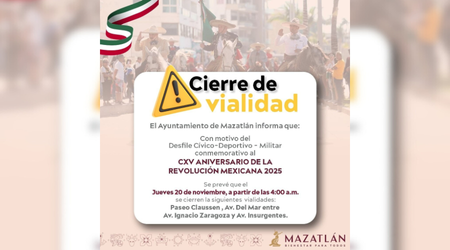 Aviso de la Secretaría de Seguridad Pública Municipal