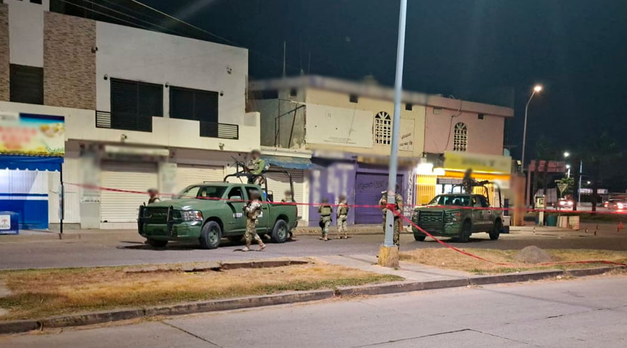 Elementos del Ejército Mexicano en Mazatlán