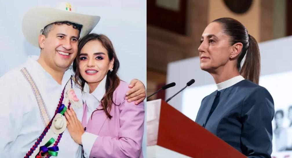 Carlos Mazo, Greca Quiroz y Claudia Sheinbaum