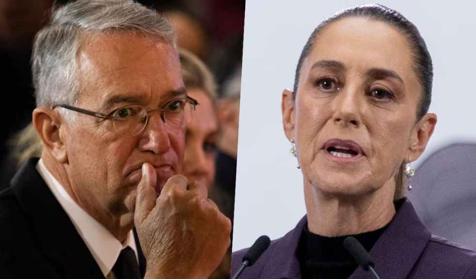Ricardo Salinas y Claudia Sheinbaum