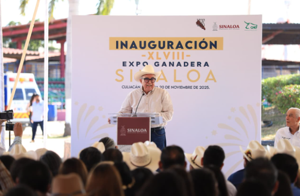 ¡Se fortalecerá el sector! UGRS y Rocha Moya inauguran la Expo Ganadera Sinaloa 2025