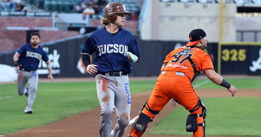 Naranjeros cae 4–3 ante Tucson y cierra la primera vuelta en cuarto lugar