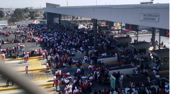 Bloqueo de agricultores y transportistas