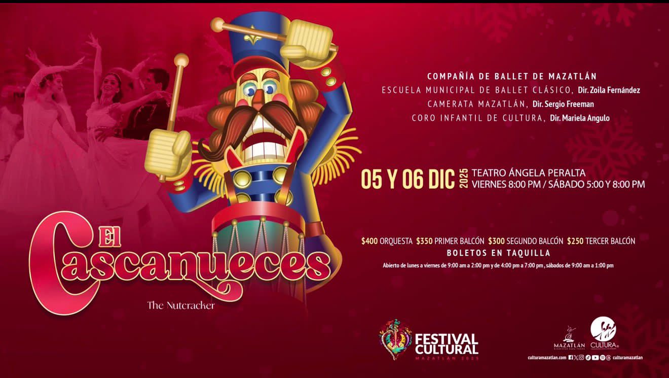 El Cascanueces este 5 y 6 de diciembre