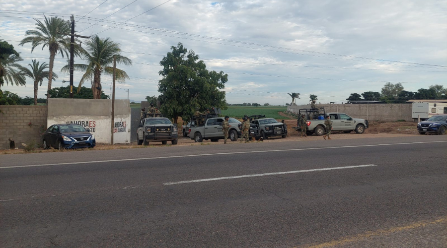 Autoridades federales aseguran un rancho en Ahome