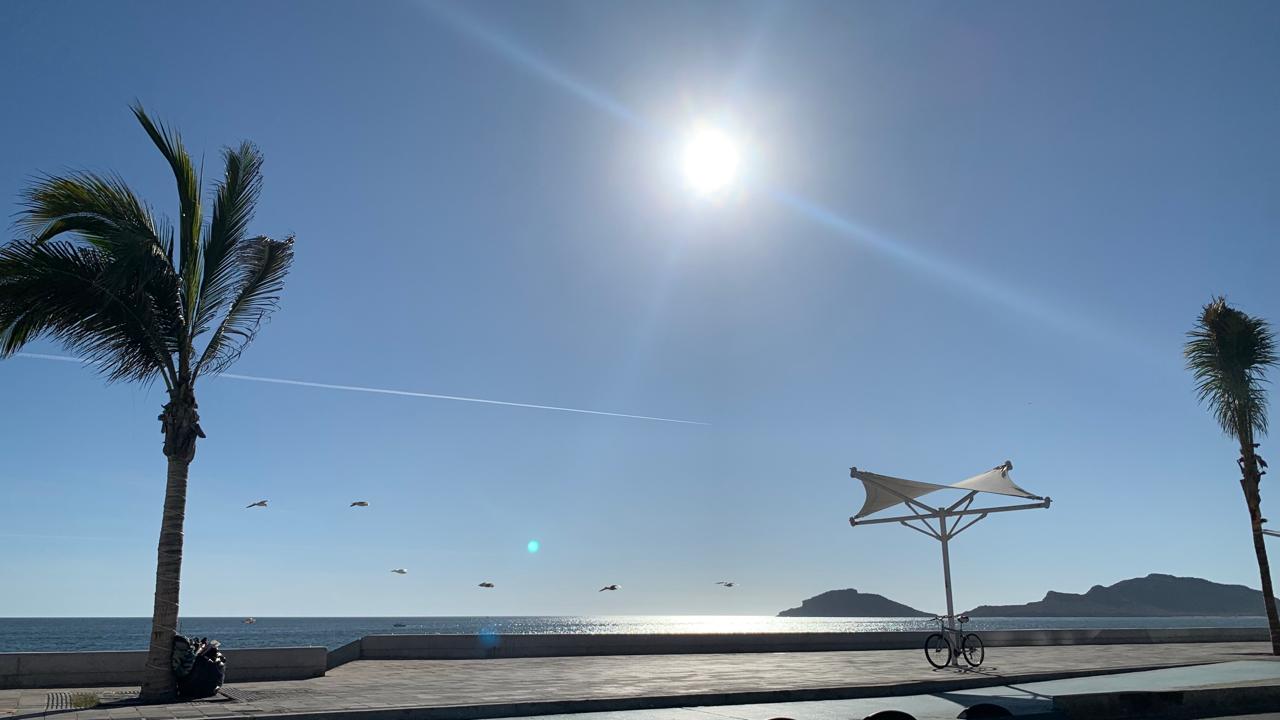 Cielo despejado en Mazatlán