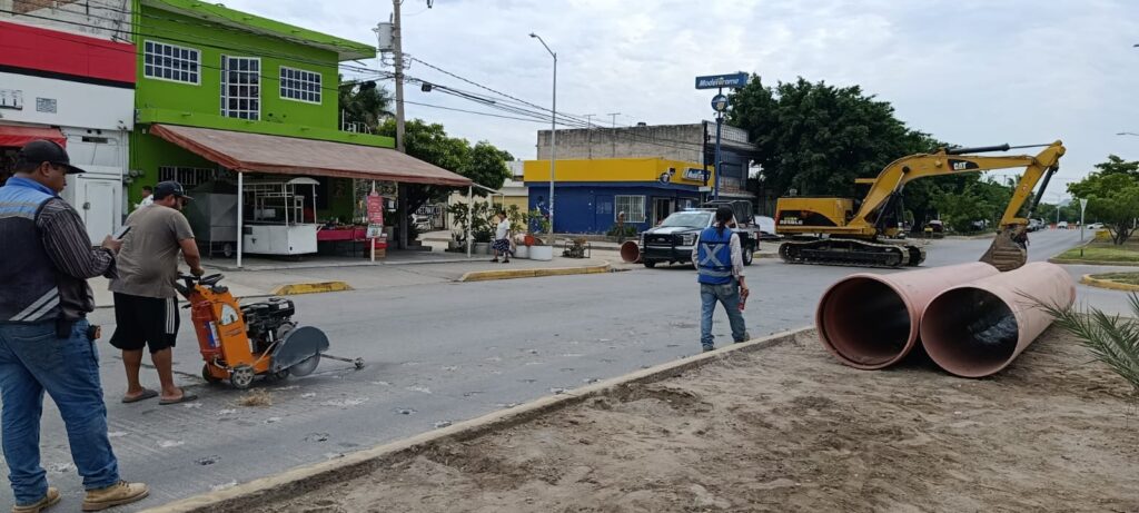Por obras: avenida Juan Pablo II en la Toledo Corro de Mazatlán estará cerrada durante tres semanas