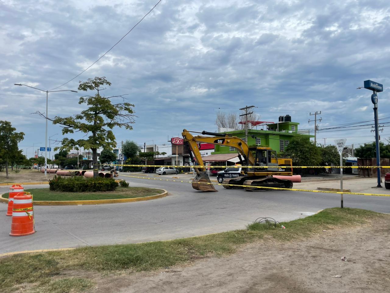 Por obras: avenida Juan Pablo II en la Toledo Corro de Mazatlán estará cerrada durante tres semanas