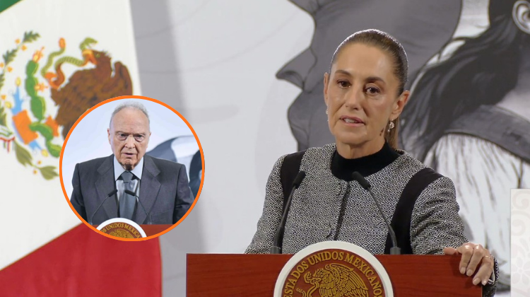 Claudia Sheinbaum y Alejandro Gertz Manero