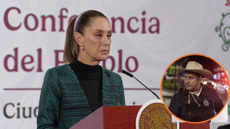Claudia Sheinbaum y Carlos Manzo