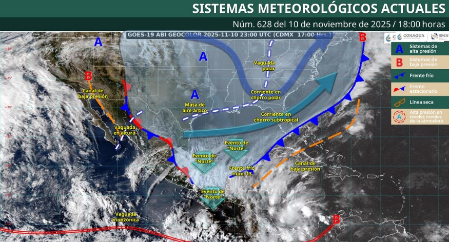 ¡Abrígate! Lluvias y evento de 