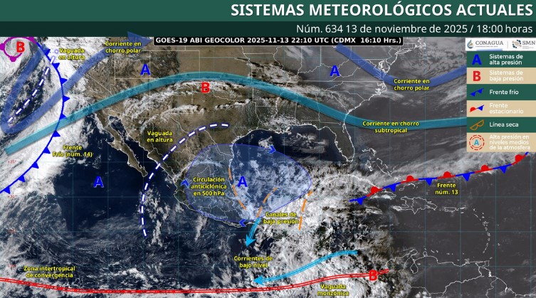 Nuevo frente frío se aproxima al noroeste del país: checa el pronóstico para la noche de este jueves