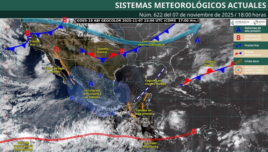 ¡Cielo despejado, pero ambiente frío! Conoce el pronóstico del clima para la noche de este viernes