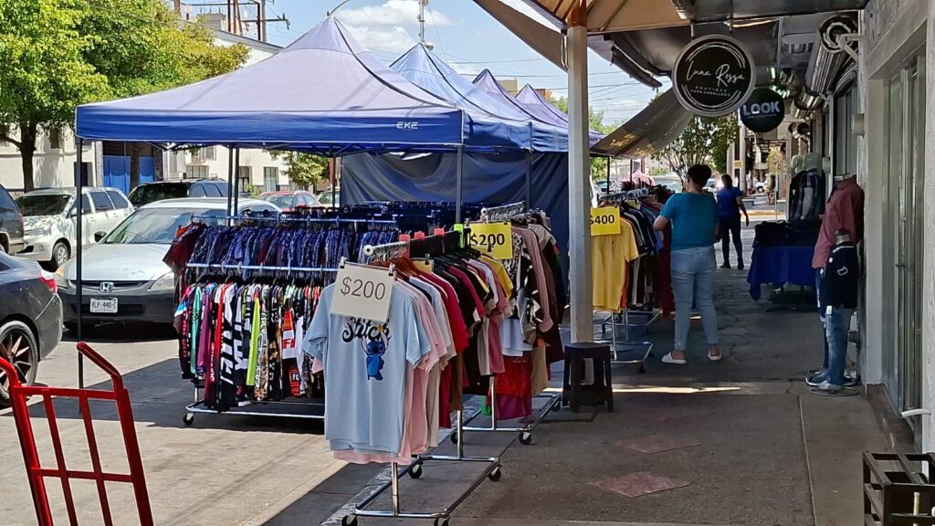 Comercios en la región del Évora.
