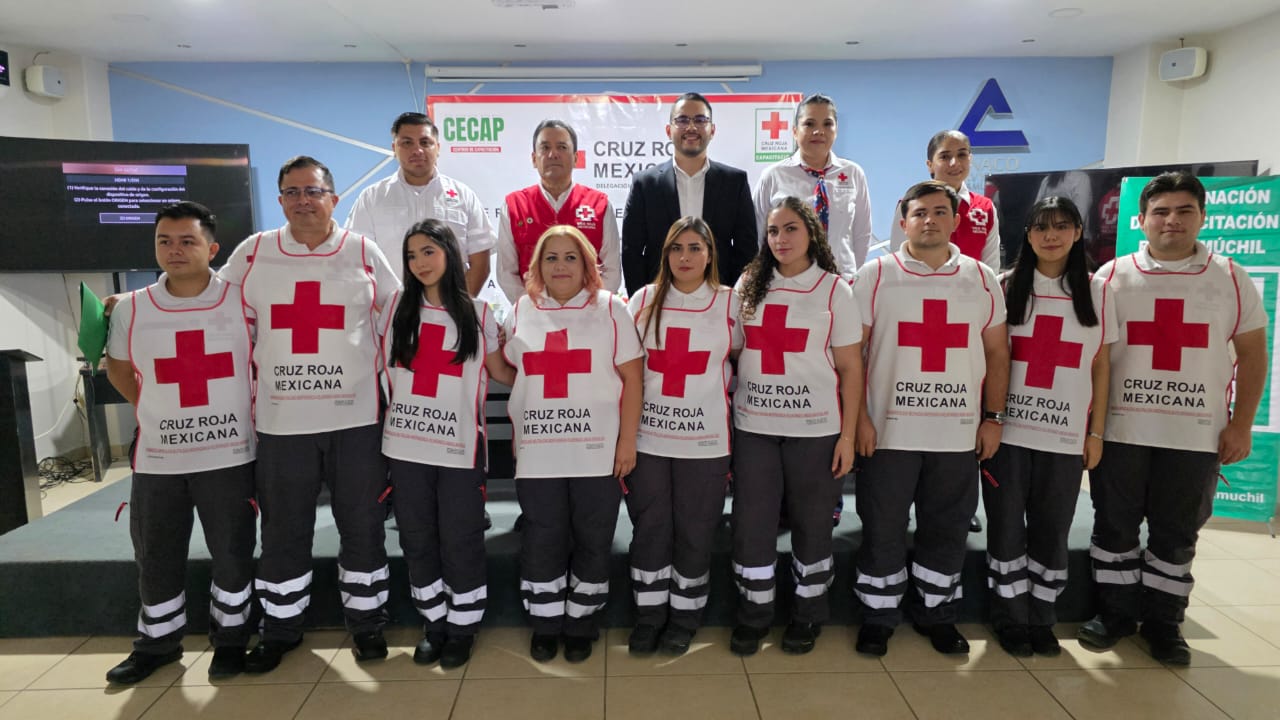 Cruz Roja Guamúchil gradúa a nueva generación de héroes TUM
