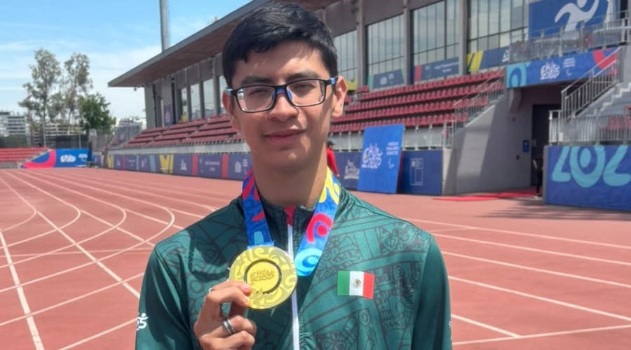 Daniel Bátiz gana oro en salto de longitud de Juegos Parapanamericanos Juveniles