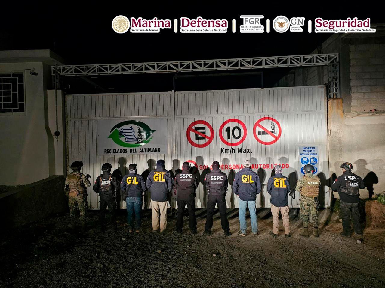 Detienen a 8 personas y desmantelan red de huachicol en Veracruz; decomisan 250 mil litros