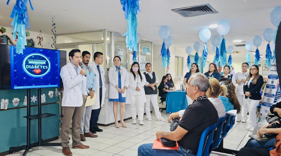 Día Mundial de la Diabetes en el Instituto Mexicano del Seguro Social (IMSS) Sinaloa