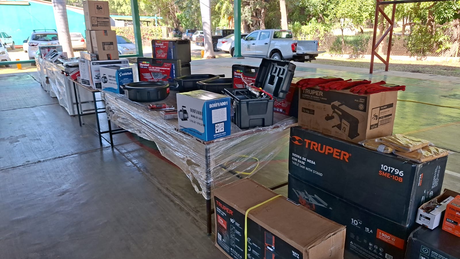 Equipo especializado donado al Icatsin en Guasave