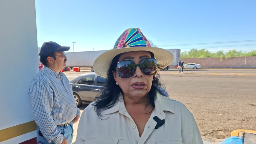 Emma Aída Espinoza Armenta en entrevista para Línea Directa