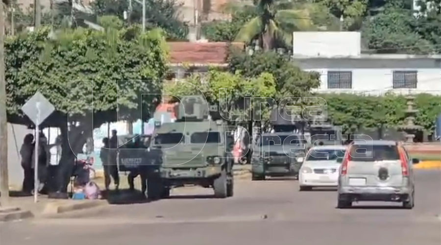 Elementos del Ejército Mexicano mantienen presencia en El Rosario tras un enfrentamiento con civiles armados