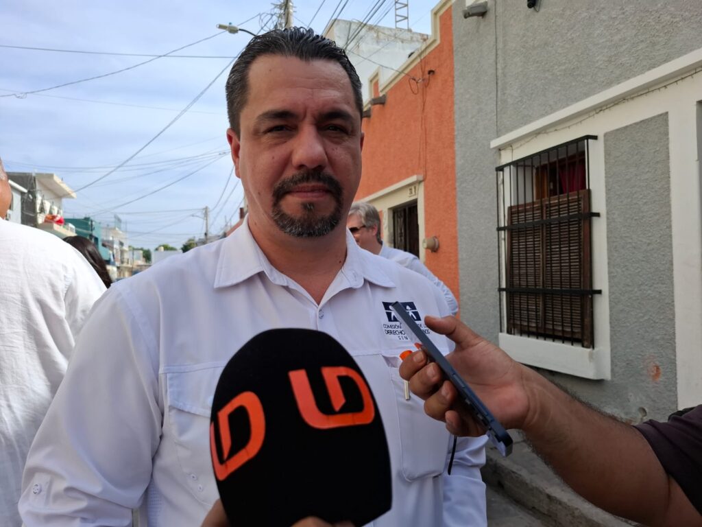 Erik Alberto Tiznado Sánchez, visitador de la Oficina Regional Sur de la Comisión Estatal de Derechos Humanos de Sinaloa