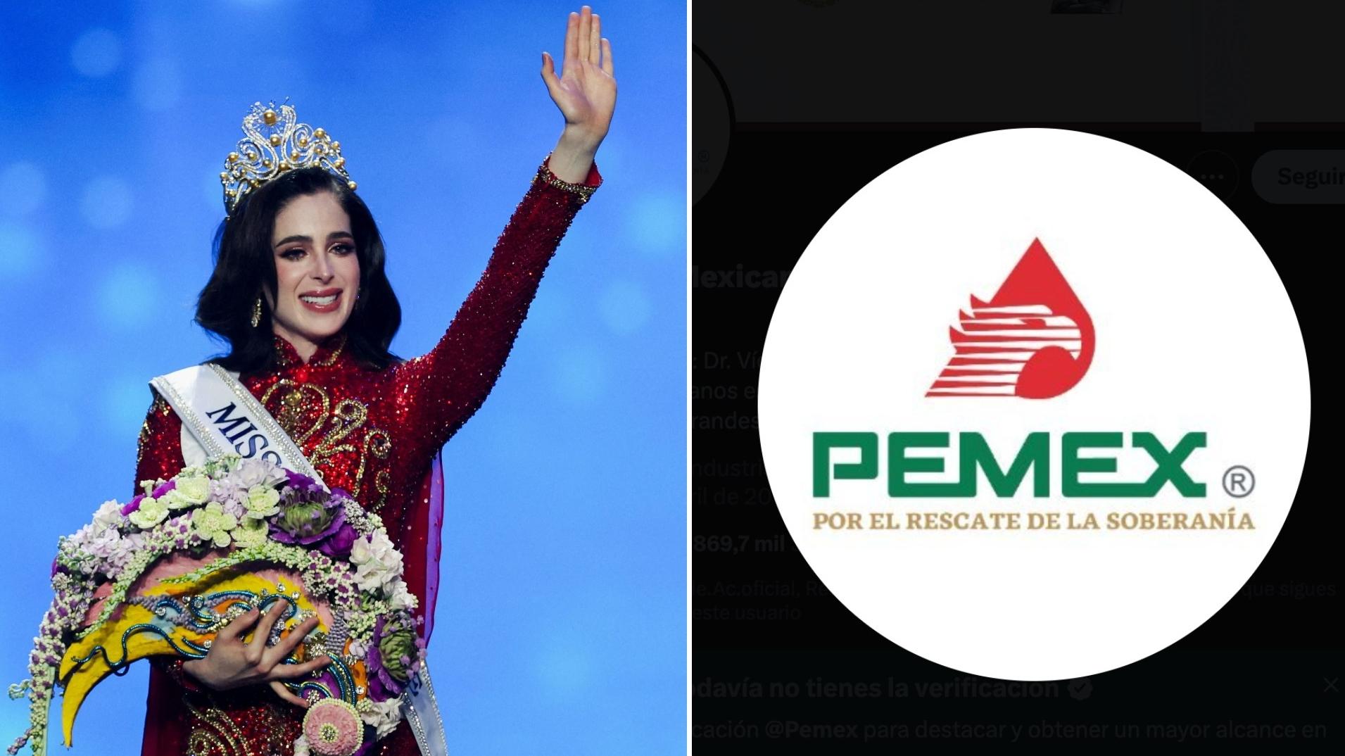 Pemex niega injerencia en directivos de Miss Universo tras triunfo de Fátima Bosch