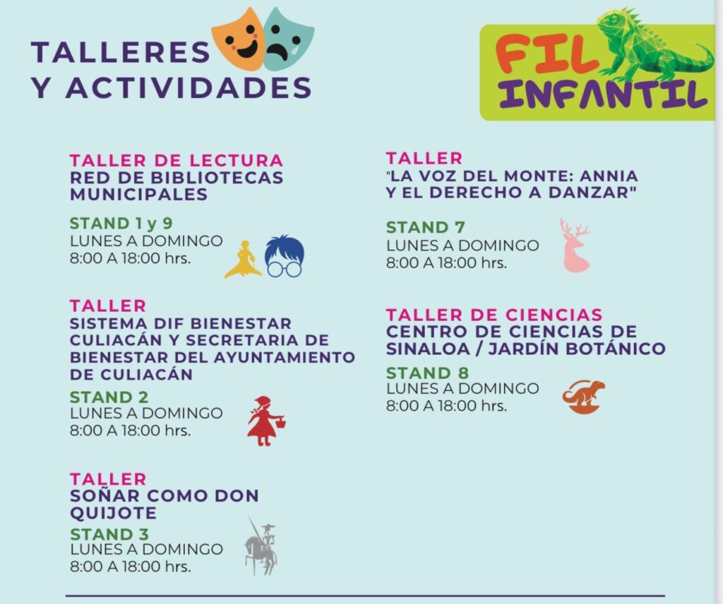 FIL Infantil, será el escenario principal de la “Feria Internacional del Libro Culiacán 2025”: Alcalde