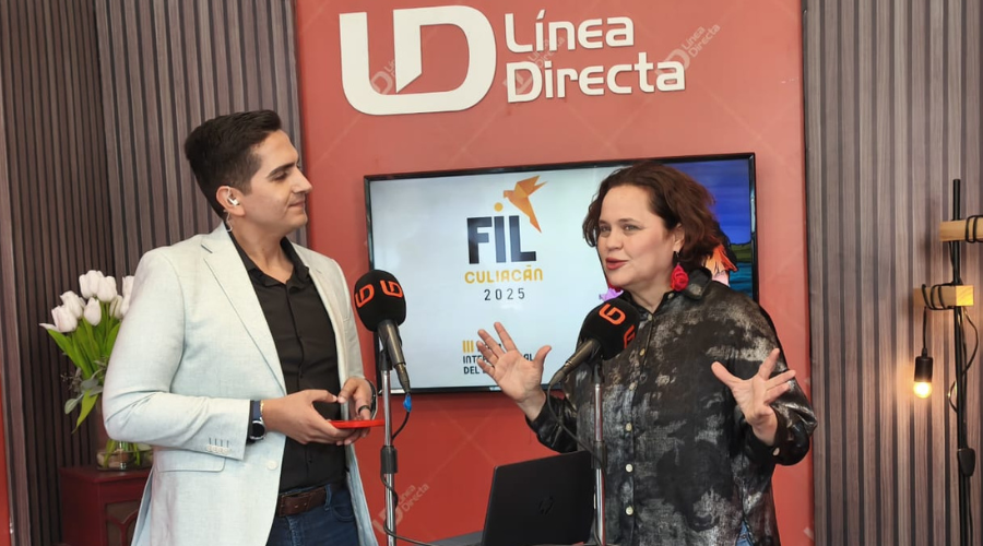 Georgina Martínez, escritora sinaloense en la FIL Culiacán 2025