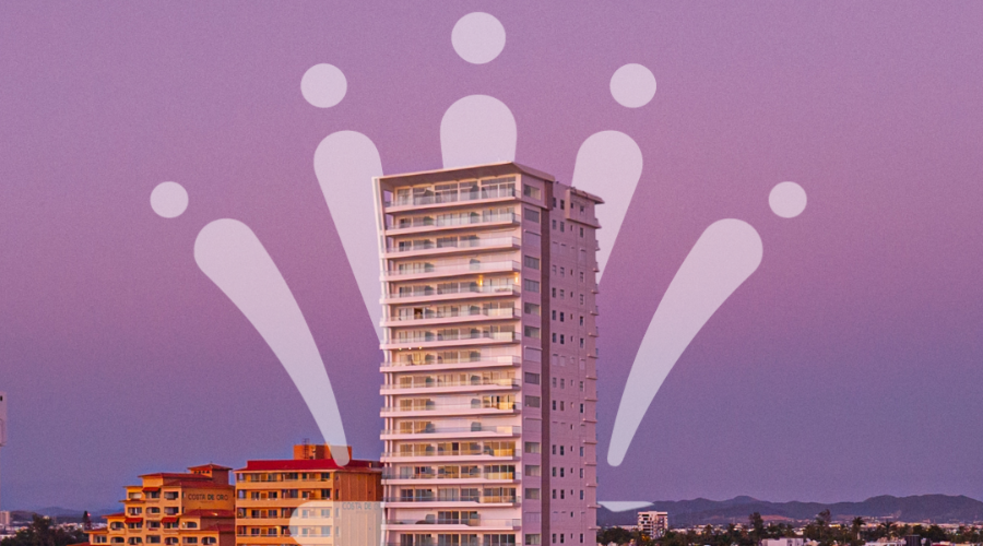 Un edificio en Mazatlán