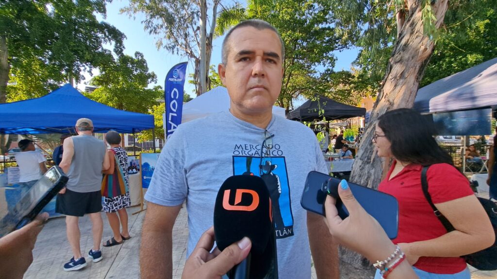 Héctor Manuel Ureña Cordero, miembro del comité del mercado Orgánico de Mazatlán 