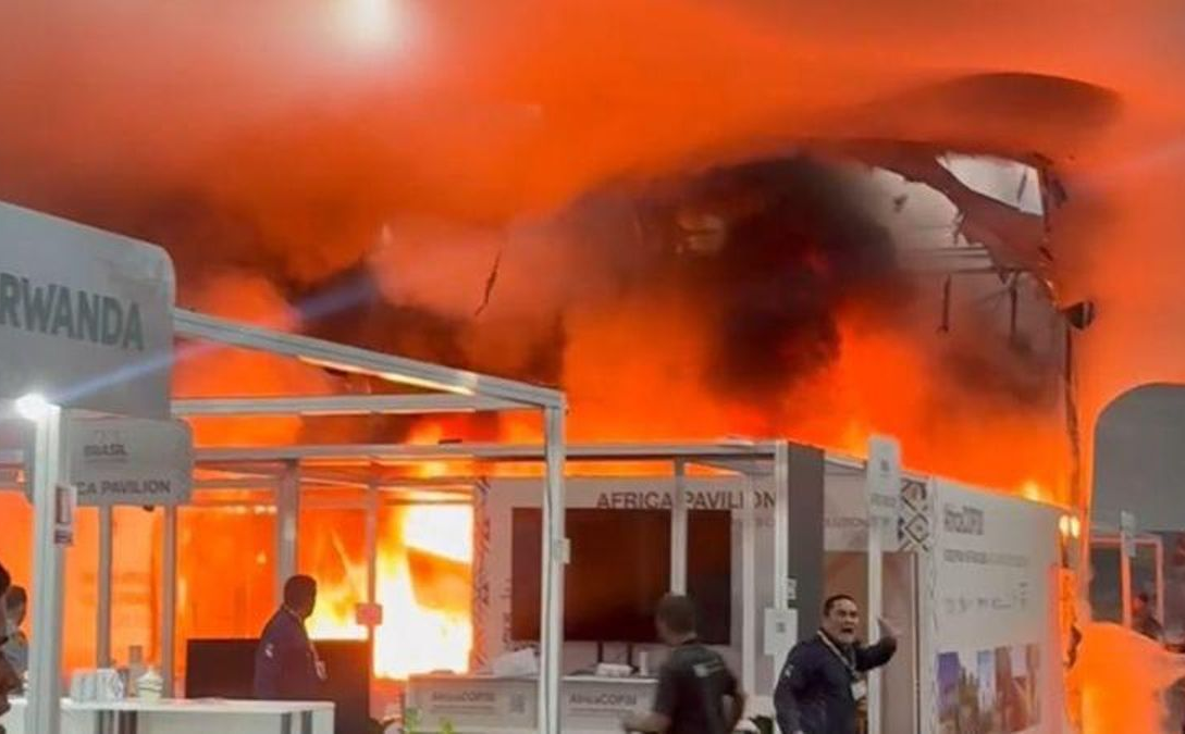 VIDEO: Se registra incendio en sede de la COP30 en Brasil; cientos de personas son evacuadas