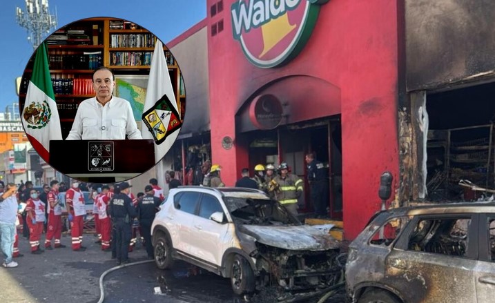 Gobernador de Sonora confirma otra muerte tras incendio en Waldo’s de Hermosillo; suman 24 víctimas