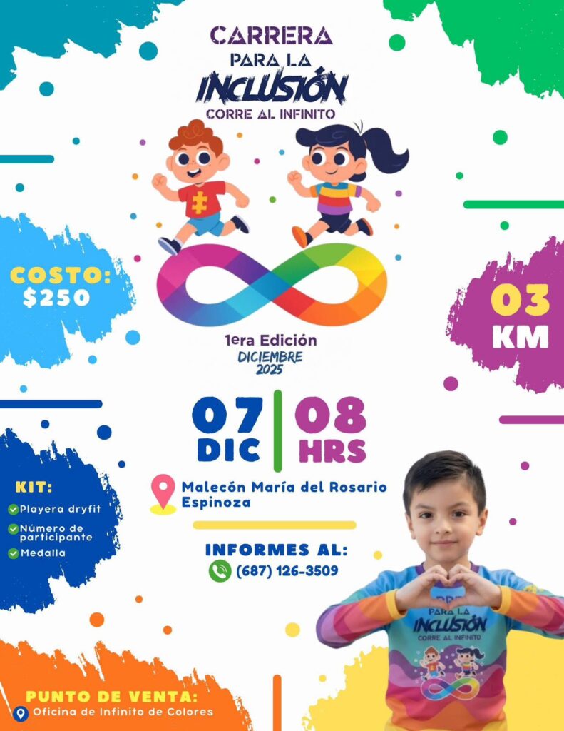 Infinito de Colores celebrará la primera edición de la Carrera para el Infinito