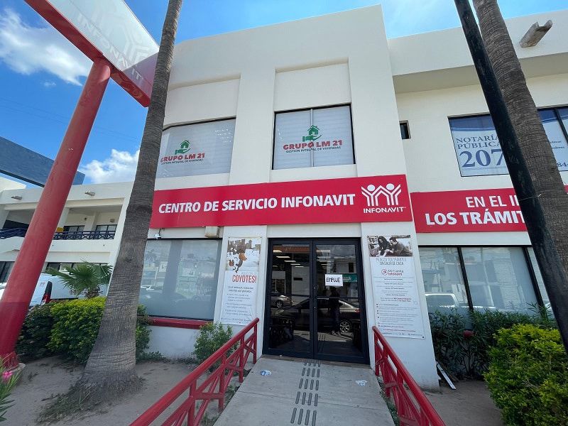 Centro de servicio de Infonavit en Los Mochis